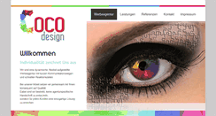 Desktop Screenshot of coco-design.net