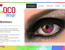 Tablet Screenshot of coco-design.net